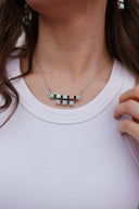 Multi Opal & Crystal Bar Set MADE TO ORDER-Chain Necklaces-Rae Collective, Women's Online Fashion Boutique Located in Phoenix, Arizona (Scottsdale Area)