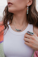 Multi Opal & Crystal Bar Set MADE TO ORDER-Chain Necklaces-Rae Collective, Women's Online Fashion Boutique Located in Phoenix, Arizona (Scottsdale Area)