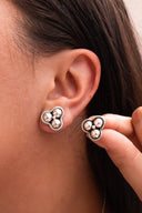 Triple Threat Studded Earrings | By KKB-Stud Earrings-Rae Collective, Women's Online Fashion Boutique Located in Phoenix, Arizona (Scottsdale Area)