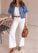 Kristyn Wide Leg Denim Jean | 3 Washes