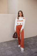 MICA Pumpkin Spice Wide Leg Denim Jean-Jeans-Krush Kandy, Women's Online Fashion Boutique Located in Phoenix, Arizona (Scottsdale Area)