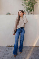 Pearly Chic Luxe Viscose Pearl Sweater-Sweaters-Rae Collective, Women's Online Fashion Boutique Located in Phoenix, Arizona (Scottsdale Area)