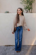 Pearly Chic Luxe Viscose Pearl Sweater-Sweaters-Rae Collective, Women's Online Fashion Boutique Located in Phoenix, Arizona (Scottsdale Area)