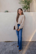 Pearly Chic Luxe Viscose Pearl Sweater-Sweaters-Rae Collective, Women's Online Fashion Boutique Located in Phoenix, Arizona (Scottsdale Area)