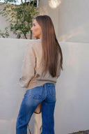 Pearly Chic Luxe Viscose Pearl Sweater-Sweaters-Rae Collective, Women's Online Fashion Boutique Located in Phoenix, Arizona (Scottsdale Area)