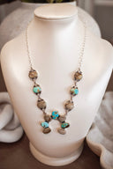 Desert Oasis Southwestern Statement Necklace