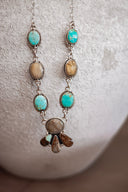 Desert Oasis Southwestern Statement Necklace