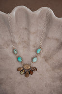 Canyon Sunrise Cluster Necklace