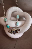Canyon Sunrise Cluster Necklace