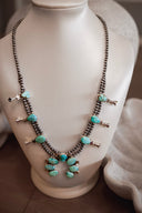 Desert Bloom Cluster Necklace