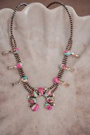 Desert Bloom Cluster Necklace