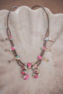 Desert Bloom Cluster Necklace