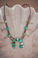 Desert Bloom Cluster Necklace