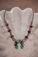 Desert Bloom Cluster Necklace