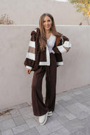 POL Quilted Patchwork Shacket-Jackets-Krush Kandy, Women's Online Fashion Boutique Located in Phoenix, Arizona (Scottsdale Area)