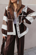 POL Quilted Patchwork Shacket-Jackets-Krush Kandy, Women's Online Fashion Boutique Located in Phoenix, Arizona (Scottsdale Area)