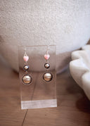 Sweetheart Pearl Drop Earrings - Native made