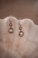 Sweetheart Pearl Drop Earrings - Native made