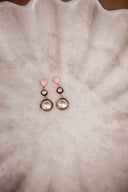 Sweetheart Pearl Drop Earrings - Native made