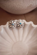 Desert Bloom Concho Stud Earrings Native made