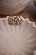 Desert Bloom Concho Stud Earrings Native made