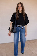 Cloud Muse Bubble Hem Crop Top