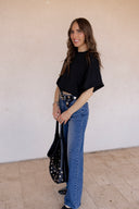 Sass & Studs Faux Leather Hobo Bag | 4 Colors