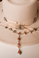 Stone Slab Lariat Necklaces-Necklaces-Krush Kandy, Women's Online Fashion Boutique Located in Phoenix, Arizona (Scottsdale Area)