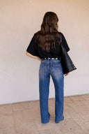 Cloud Muse Bubble Hem Crop Top