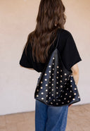 Sass & Studs Faux Leather Hobo Bag | 4 Colors