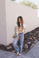 Comfy Chic Oversized Stripe Sweater-Sweaters-Rae Collective, Women's Online Fashion Boutique Located in Phoenix, Arizona (Scottsdale Area)