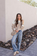 Comfy Chic Oversized Stripe Sweater-Sweaters-Rae Collective, Women's Online Fashion Boutique Located in Phoenix, Arizona (Scottsdale Area)