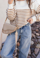 Comfy Chic Oversized Stripe Sweater-Sweaters-Rae Collective, Women's Online Fashion Boutique Located in Phoenix, Arizona (Scottsdale Area)