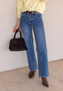 Harper Mid Rise Wide Leg Jeans | 2 Washes