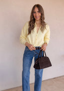 Megan Suede Leather Satchel Bag