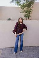 Krushed It Luxe Contrasting Striped Sweater-Sweaters-Rae Collective, Women's Online Fashion Boutique Located in Phoenix, Arizona (Scottsdale Area)