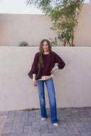Krushed It Luxe Contrasting Striped Sweater-Sweaters-Rae Collective, Women's Online Fashion Boutique Located in Phoenix, Arizona (Scottsdale Area)