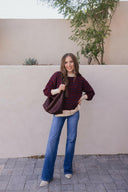 Krushed It Luxe Contrasting Striped Sweater-Sweaters-Rae Collective, Women's Online Fashion Boutique Located in Phoenix, Arizona (Scottsdale Area)