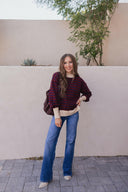 Krushed It Luxe Contrasting Striped Sweater-Sweaters-Rae Collective, Women's Online Fashion Boutique Located in Phoenix, Arizona (Scottsdale Area)
