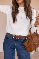 Two Is Better Than One Vegan Leather Black & Brown Belt Set