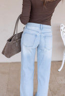 Harper Mid Rise Wide Leg Jeans | 2 Washes
