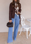 Jade Genuine Leather Crossbody Bag
