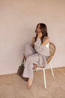 The Coquette Gingham Trouser Pant
