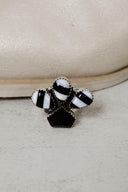 Lydia's Stripe Stone Set-Chain Necklaces-Krush Kandy, Women's Online Fashion Boutique Located in Phoenix, Arizona (Scottsdale Area)
