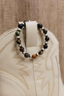Multi Tigers Eye Beaded Stretch Bracelet-Bracelets-Rae Collective, Women's Online Fashion Boutique Located in Phoenix, Arizona (Scottsdale Area)