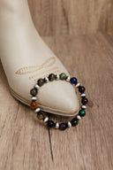 Multi Tigers Eye Beaded Stretch Bracelet-Bracelets-Rae Collective, Women's Online Fashion Boutique Located in Phoenix, Arizona (Scottsdale Area)