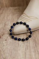 Multi Tigers Eye Beaded Stretch Bracelet-Bracelets-Rae Collective, Women's Online Fashion Boutique Located in Phoenix, Arizona (Scottsdale Area)