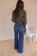 Olive You A Lot Ruched Top