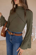 Olive You A Lot Ruched Top