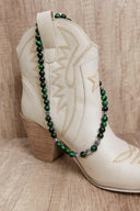 Green Tigers Eye Necklace-Chain Necklaces-Rae Collective, Women's Online Fashion Boutique Located in Phoenix, Arizona (Scottsdale Area)